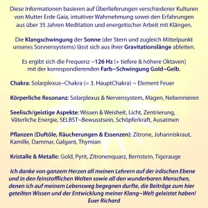 LichtKlangCodes Sonne