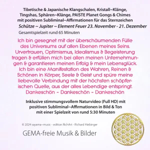 Sternzeichen Affirmationen ~ Schütze